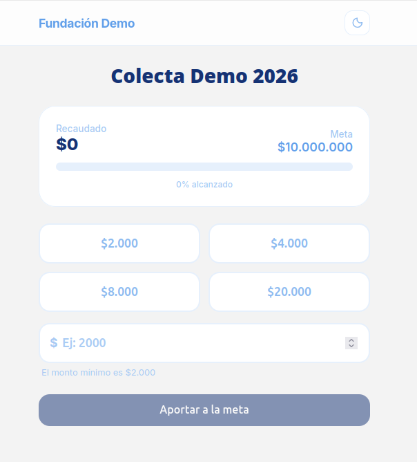 Vista cliente suscripción